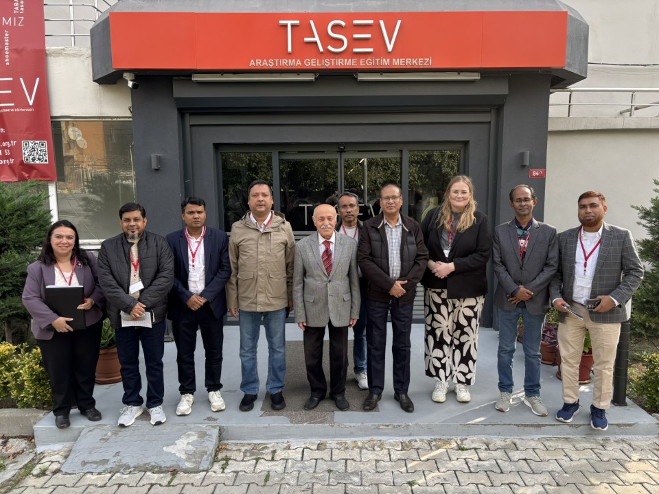 GOTAN PROJESİ KAPSAMINDA TÜRKİYE'YE GELEN BANGLADEŞ HEYETİ, TASEV'İ ZİYARET ETTİ