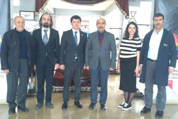 ÖZBEKİSTAN CUMHURİYETİ DERİ ve AYAKKABI İŞLETMELERİ DERNEĞİ’NDEN TASEV’E ZİYARET