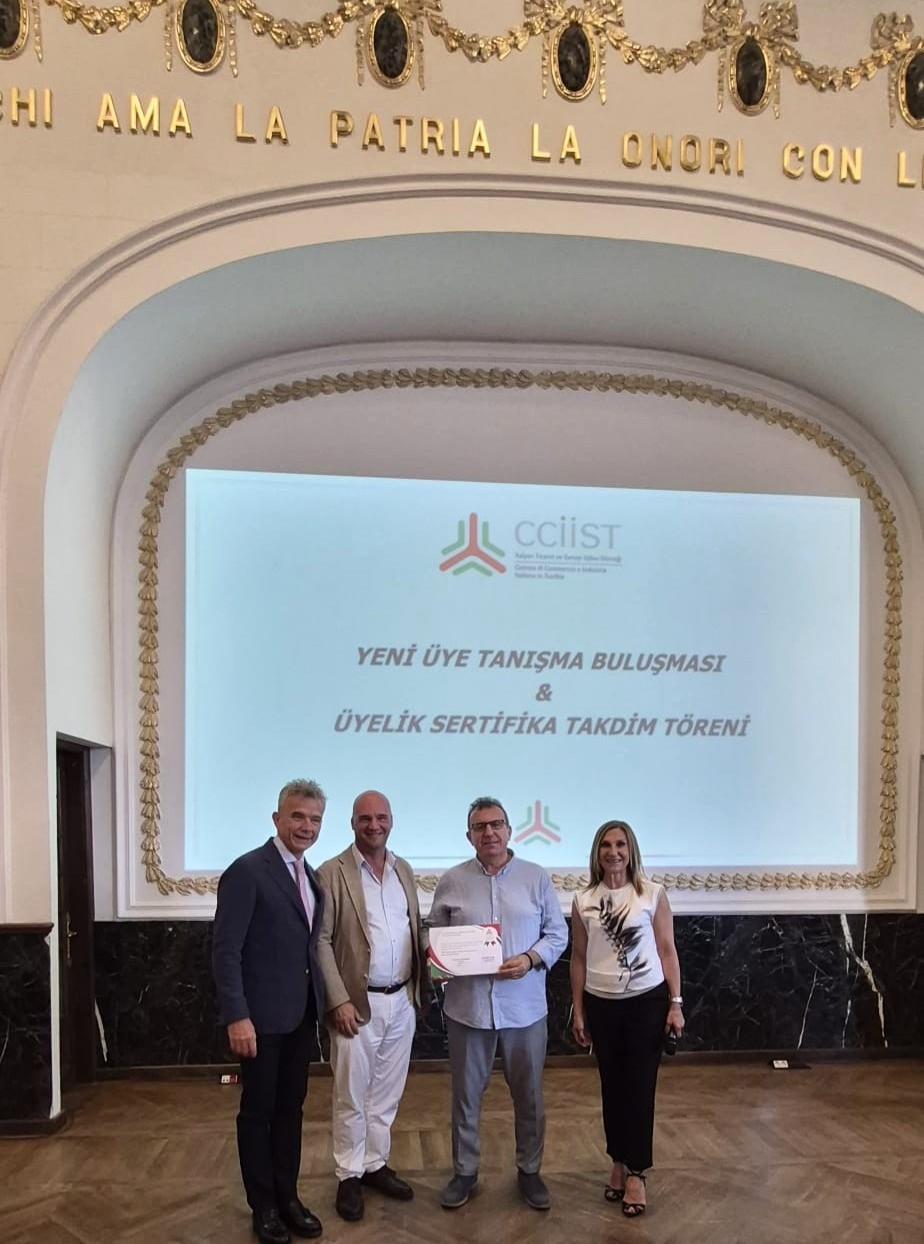 TASEV, İTALYAN TİCARET VE SANAYİ ODASI DERNEĞİ'NE ÜYE OLDU