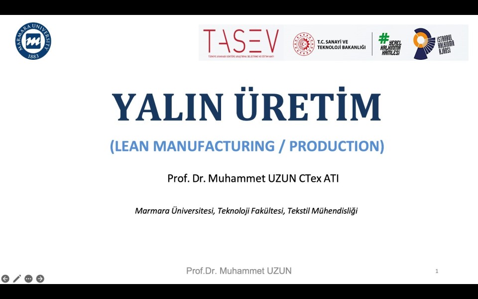 "YALIN ÜRETİM" EĞİTİMİ BAŞLADI