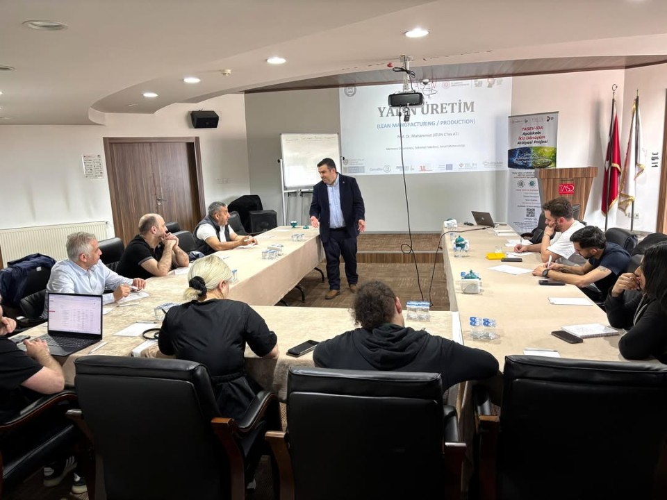 "YALIN ÜRETİM" EĞİTİMİ TASD'DE GERÇEKLEŞTİRİLDİ